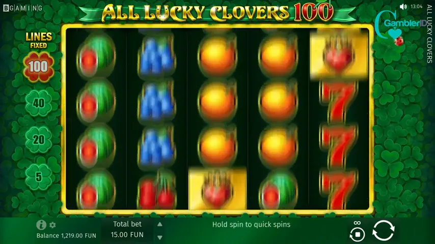All Lucky Clovers 100 — captura 4
